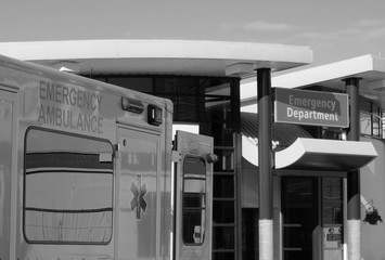 Hospital Emergency entrance