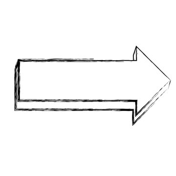 Arrow pointing symbol