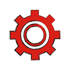 Gear machinery piece