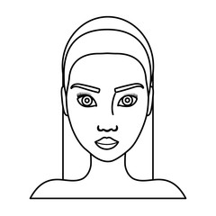woman face icon
