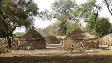 Village Peul au Sénégal