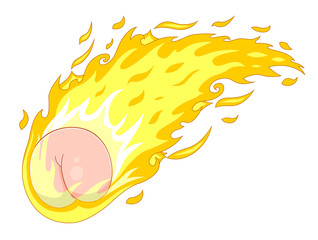 Butt comet © alekseymartynov