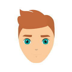 Fototapeta premium cartoon man icon