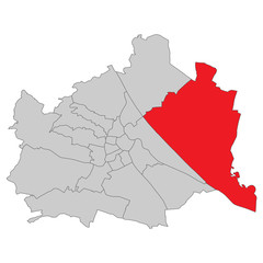 Fototapeta premium Wien - 22. Bezirk