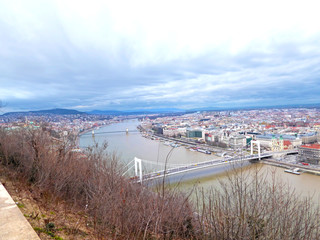 View over Budapest and Danube - 166315615