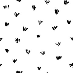 Seamless brush strokes pattern