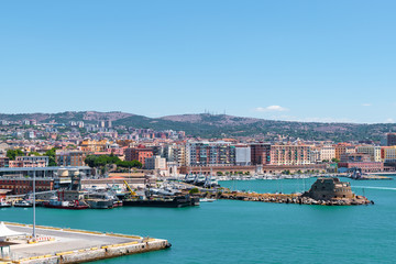 Obraz premium Port of Civitavecchia, Rome, Italy