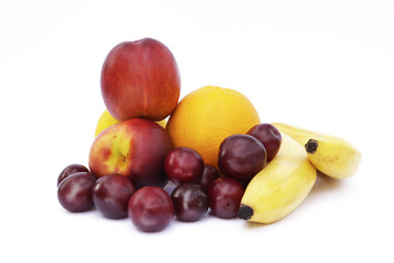 Summer fruit assortment