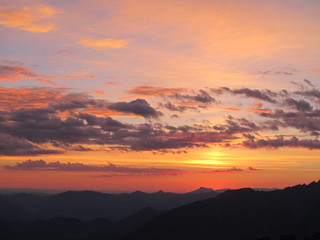 Fototapeta premium wschód słońca Watzmann