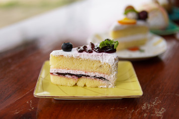fruit cake and dessert