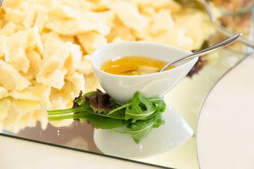 Miele e formaggio grana