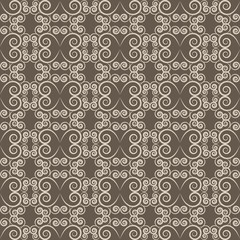 Spiral pastel seamless pattern