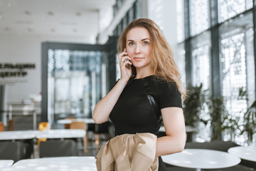 Portrait of business girl