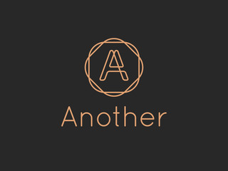 Letter A Another Alphabet Logo