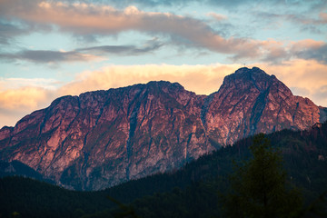 Naklejka premium Giewont Mountain, Inspiring Mountains Landscape in summer Tatras, Poland
