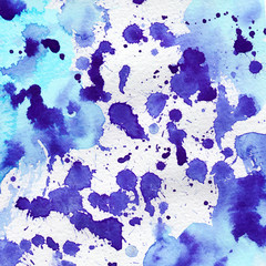 Bright painted watercolor texture. Hand drawn background with text place.