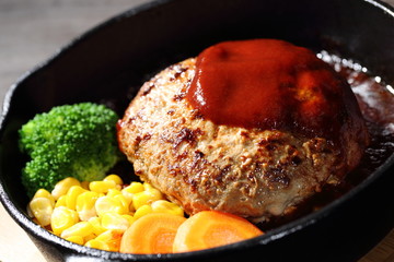 ハンバーグ　Salisbury steak