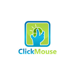 Mouse Click Logo Template Design