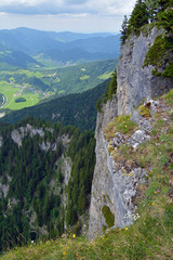 Liegstein, Felswand, Bregenzerwald