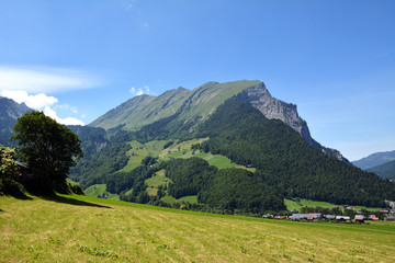 Fototapeta na wymiar Kanisfluh (2044m), Vorarlberg