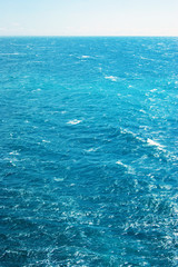 The waters of the Adriatic Sea stretching to the horizon