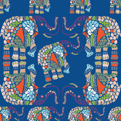 Elephant pattern.