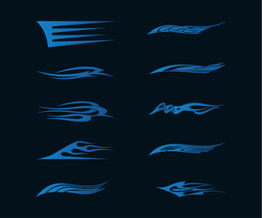 Obraz premium Car, Motorcycle Racing Vehicle Graphics, Vinyls & Decals