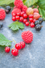 Raspberry raspberries blueberries gooseberries