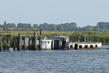 gesunkenes schiff an der ostsee rügen