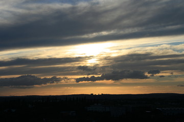 Fototapeta premium Abendrot