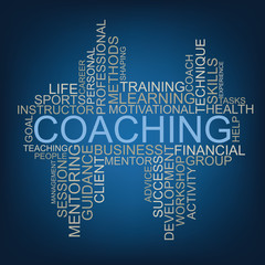 Coaching tag cloud