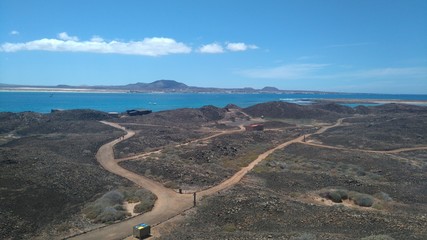 Fototapeta na wymiar Isla de Lobos