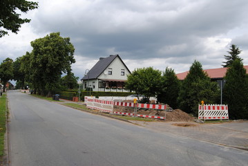 Bauarbeiten in Steffenshagen