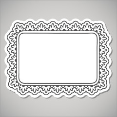Ornate frame
