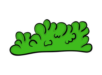 bush cartoon vector symbol icon design. Beautiful illustration isolated on white background