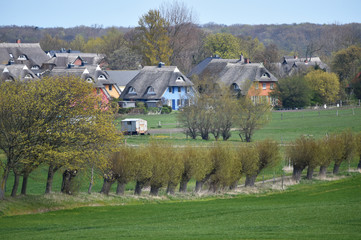 Obraz premium Darß Häuser