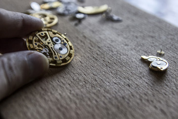 Mechanical watch repair