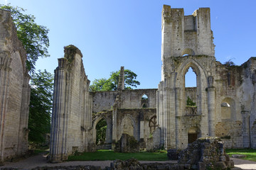 Fototapeta na wymiar Jumieges Abbey V, Normandy, France