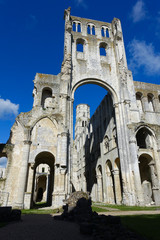 Fototapeta na wymiar Jumieges Abbey IV, Normandy, France