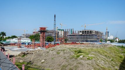 construction site of new government house, bangkok,  Thailand