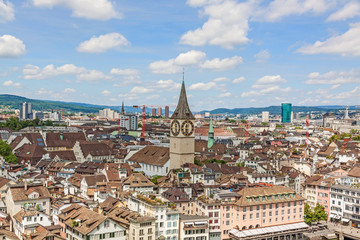 St. Peter Cathedral, Zürich (Landmark), downtown