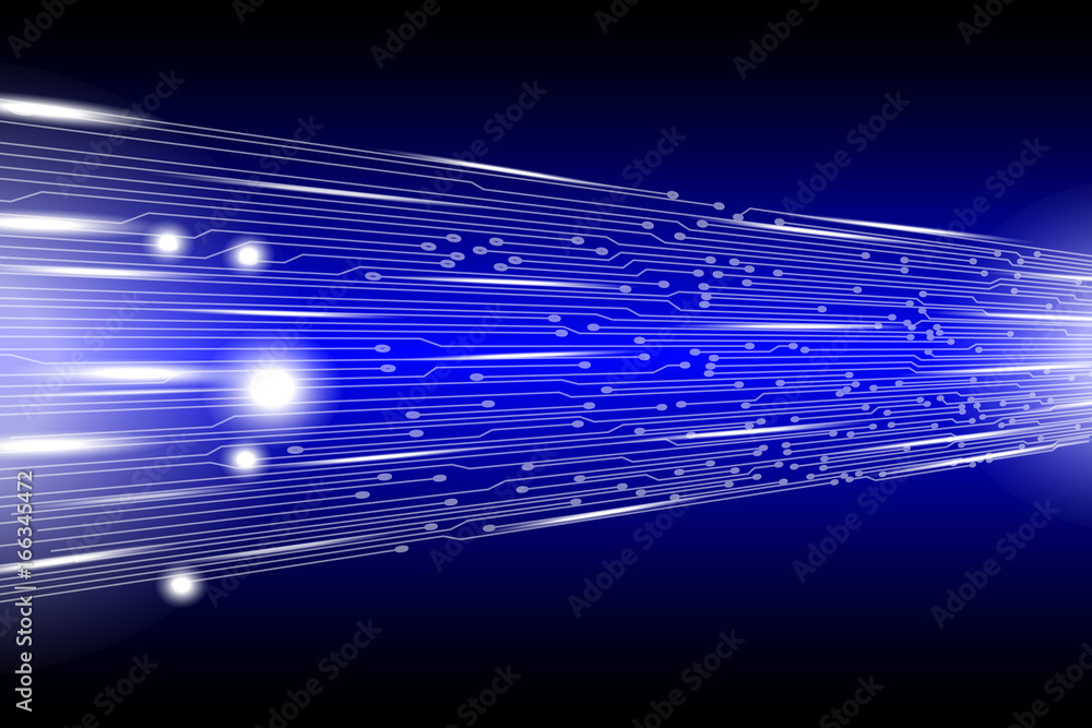 Aufkleber Hi Technology Circuit Board Pattern Vector Background
