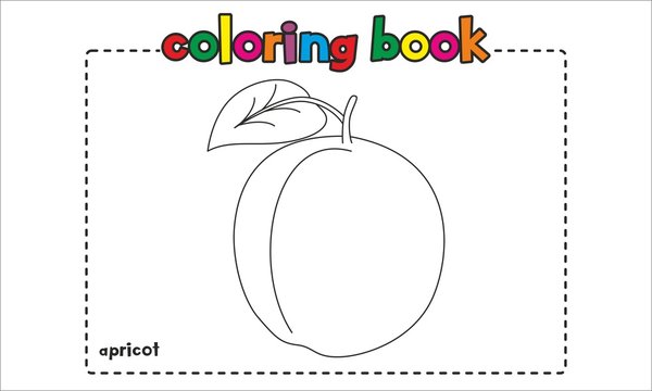 Apricot Coloring Book