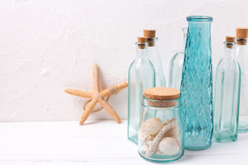 Obraz premium Coastal living home decorations.