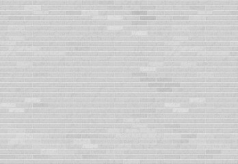 White brick wall.