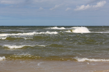 The waves on a surface of the Baltic Sea