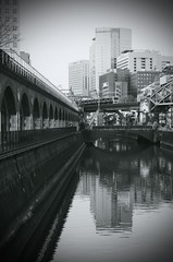 神田川と総武線