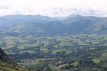 Fototapeta na wymiar Paysage de montagne 