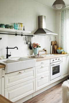 Beautifully decorated kitchen