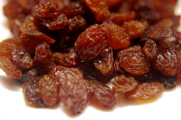 Pasas de uvas secas
